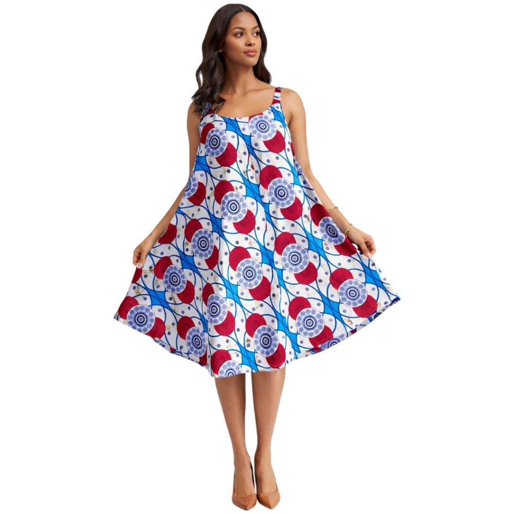 Umbrella Dress With Scarf Cotton One Size Fit All Different Colors Boho Dress